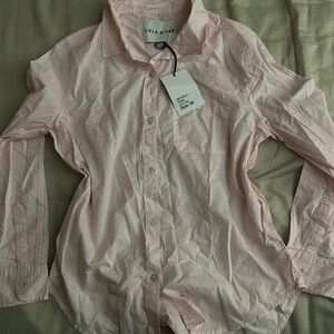 Lola River Pink Button Down Shirt for Women